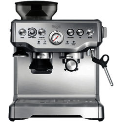 Sage by Heston Blumenthal Barista Express Bean-to-Cup Coffee Machine, Silver